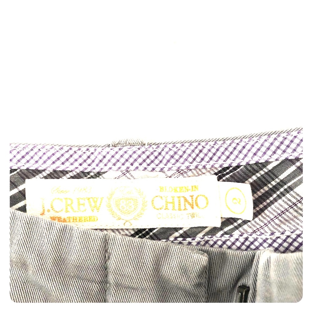 J Crew gray shorts. Size two.